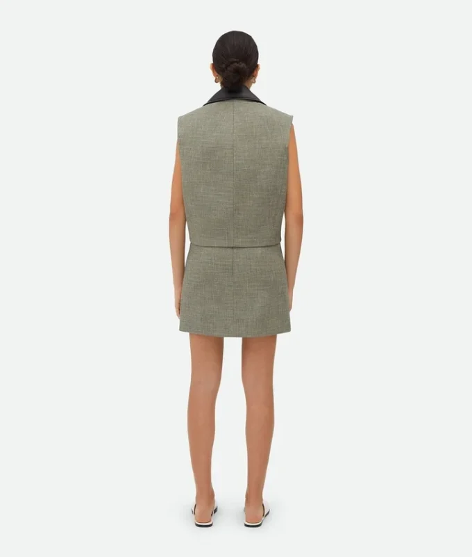 Melange Cotton Gilet