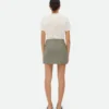 Melange Cotton Skirt