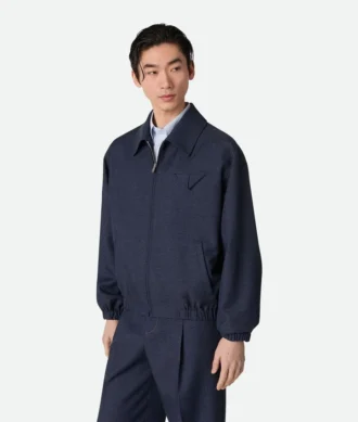 Melange Wool Blouson
