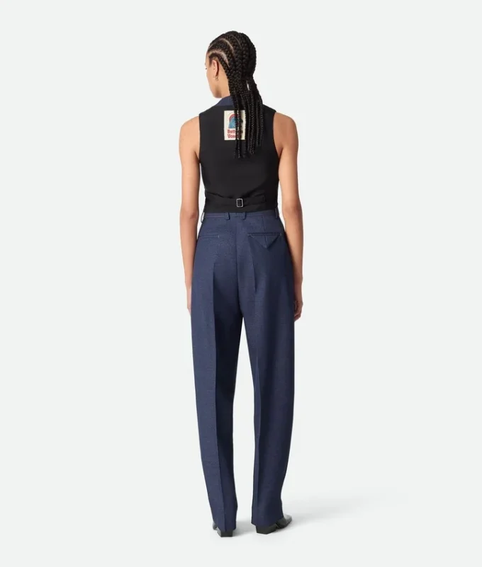 Melange Wool Pants