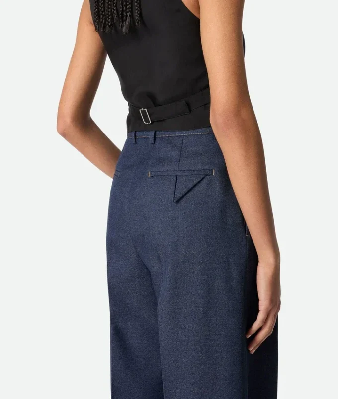 Melange Wool Pants