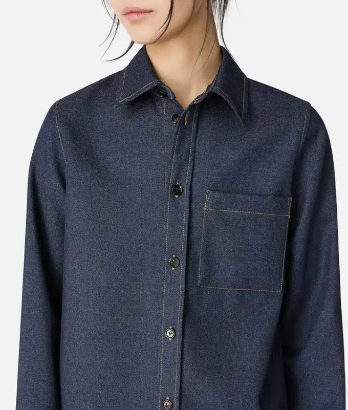 Melange Wool Shirt