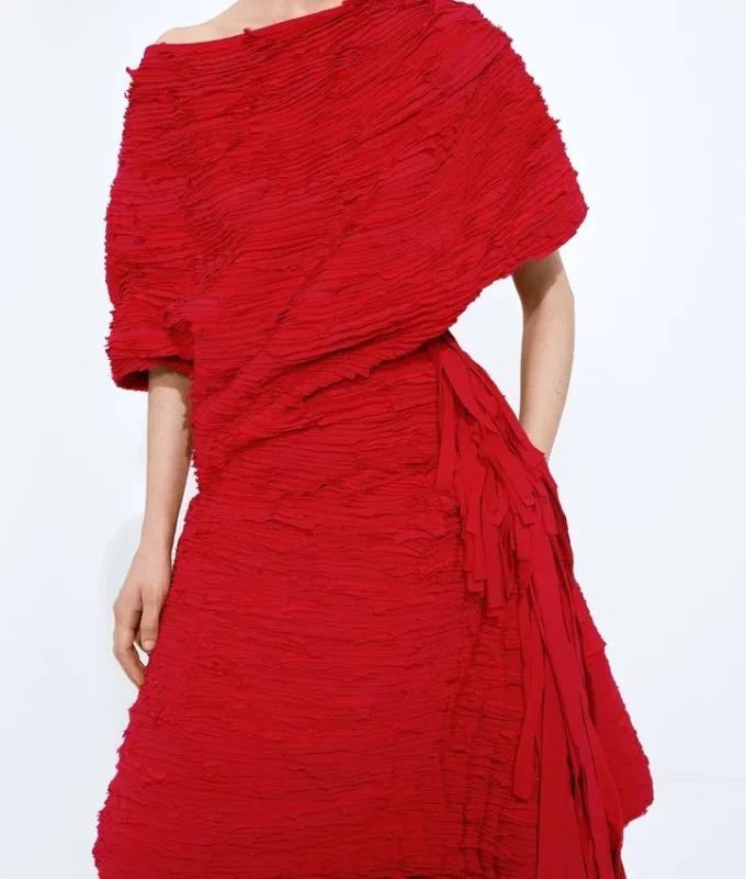Mille Feuille Drape Top