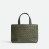 Mini Intrecciato Zipped Tote