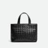 Mini Intrecciato Zipped Tote