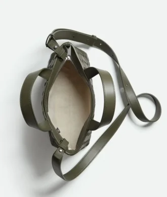 Mini Intrecciato Zipped Tote