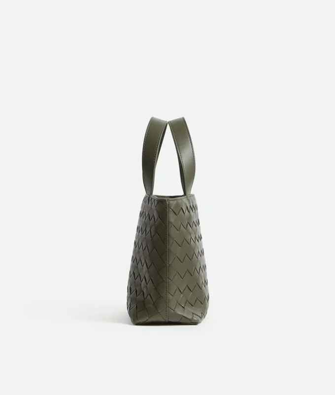 Mini Intrecciato Zipped Tote