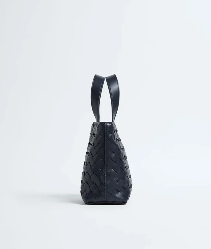 Mini Intrecciato Zipped Tote