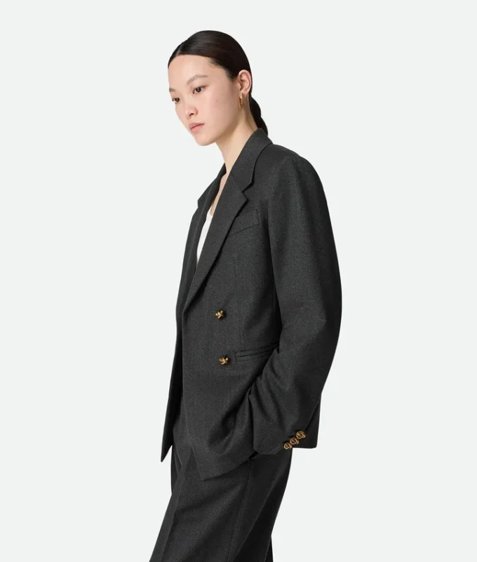 Mouline Wool Twill Jacket