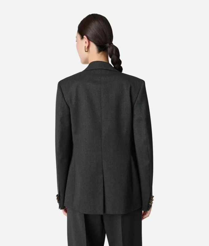 Mouline Wool Twill Jacket