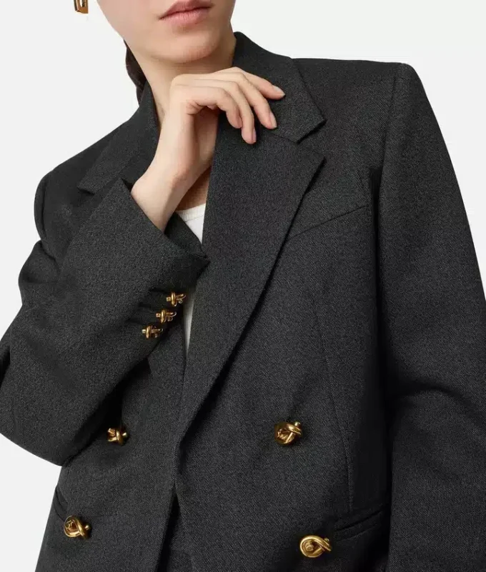 Mouline Wool Twill Jacket