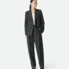 Mouline Wool Twill Jacket