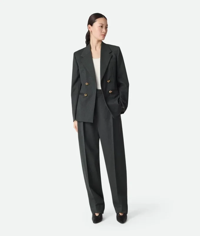 Mouline Wool Twill Jacket