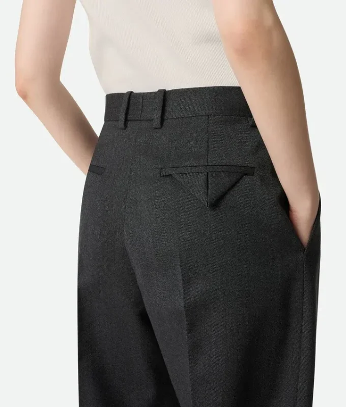 Mouline Wool Twill Pants