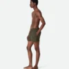 Nylon Intrecciato Pattern Swim Shorts