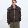 Padded Nylon Bomber