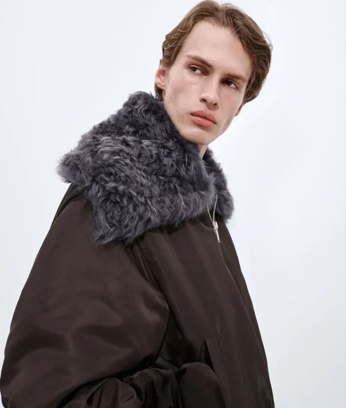 Padded Nylon Bomber