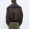 Padded Nylon Bomber