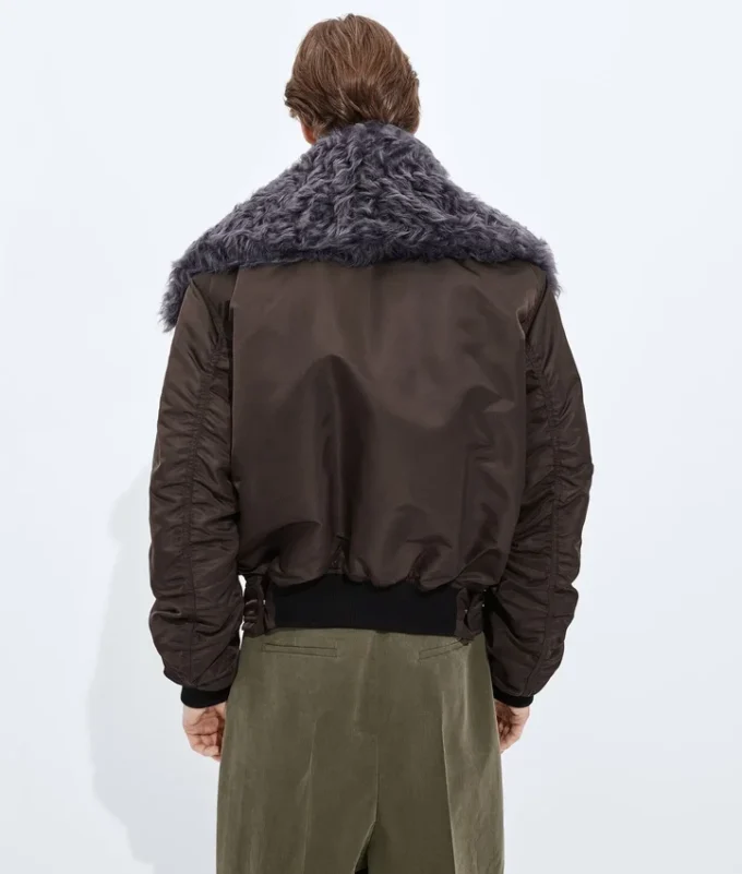 Padded Nylon Bomber