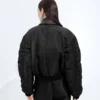 Padded Nylon Bomber