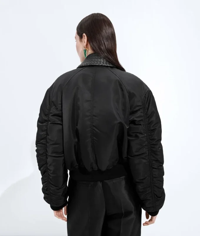 Padded Nylon Bomber