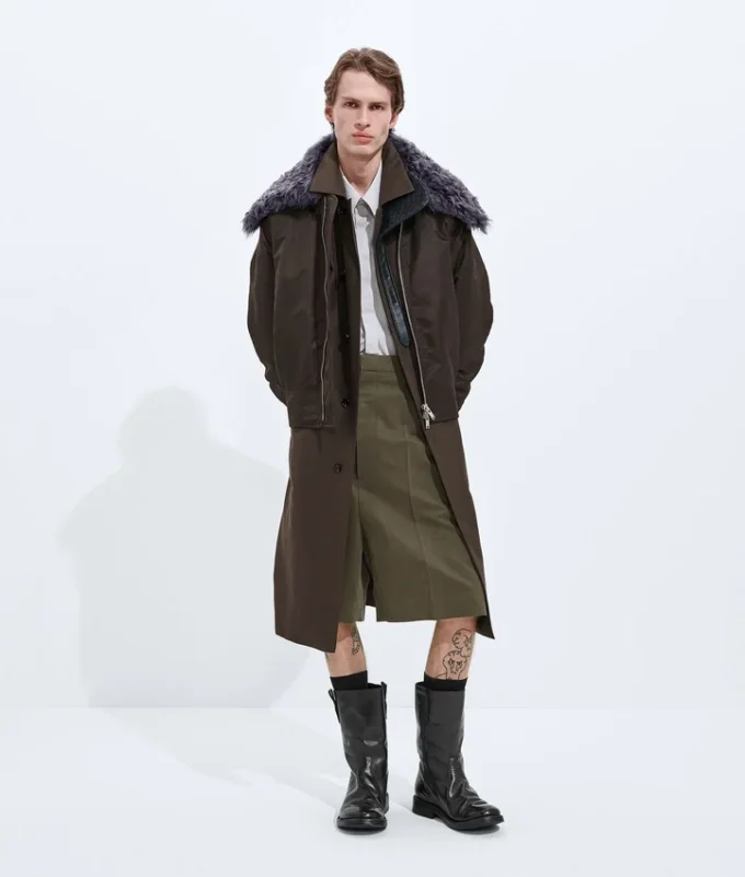 Padded Nylon Bomber