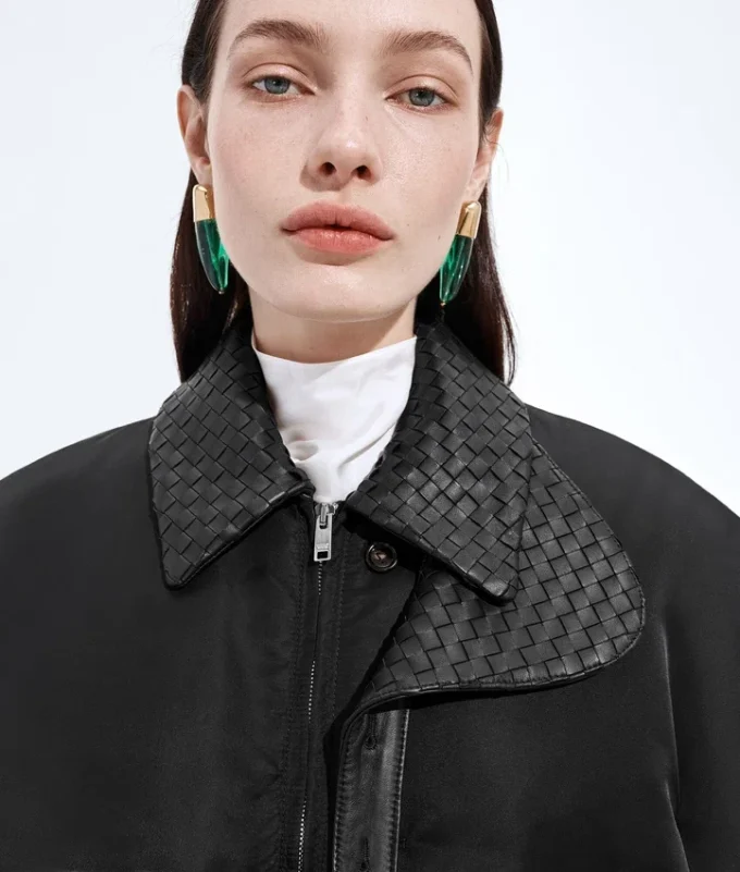 Padded Nylon Bomber