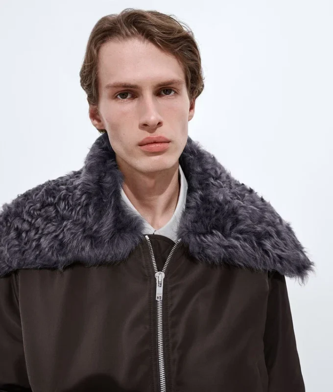 Padded Nylon Bomber