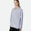 Pinstripe Cotton Poplin Shirt