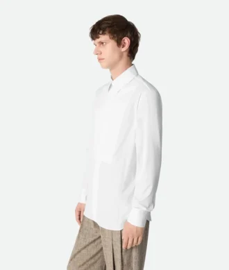 Poplin Plastron Shirt