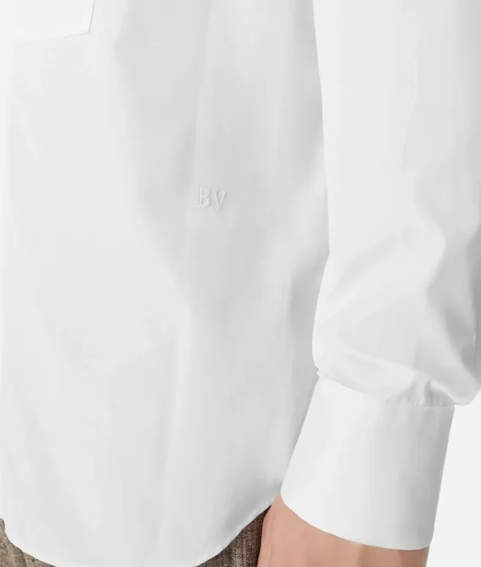 Poplin Plastron Shirt