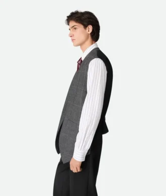 Prince of Wales Wool Waistcoat