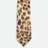 Printed Leather Tie