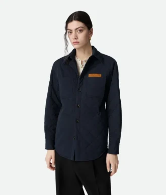Quilted Cotton Overshirt