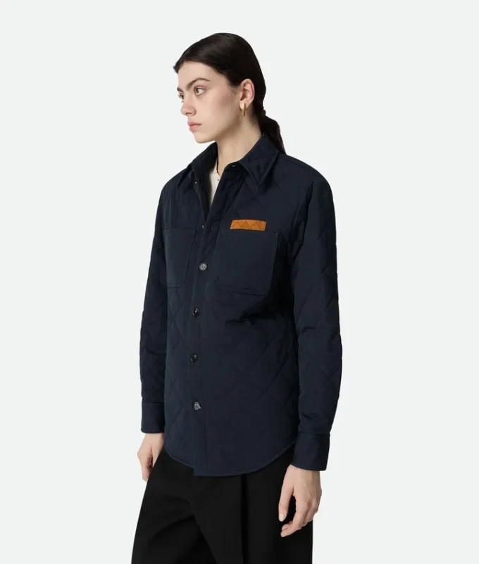 Quilted Cotton Overshirt