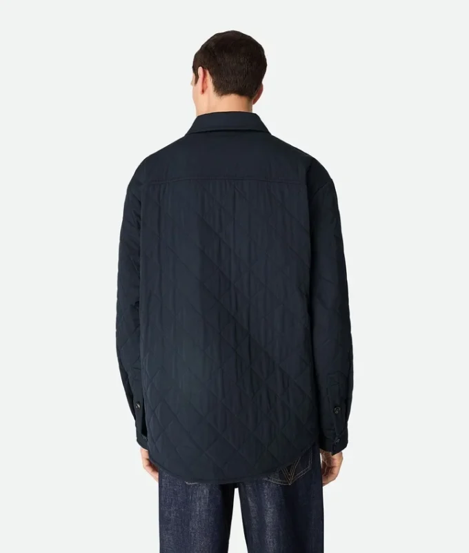 Quilted Cotton Overshirt