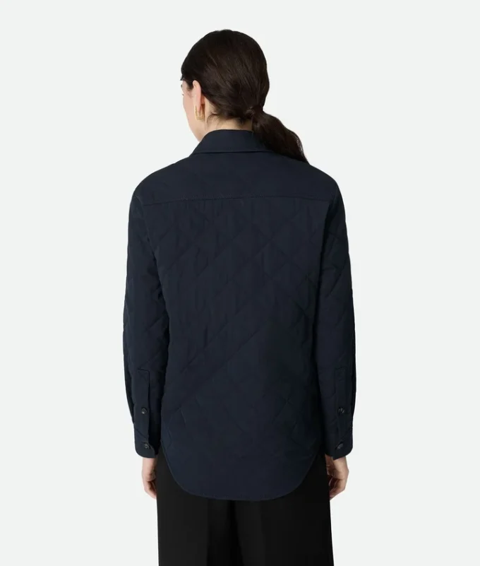 Quilted Cotton Overshirt