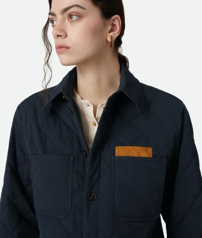 Quilted Cotton Overshirt