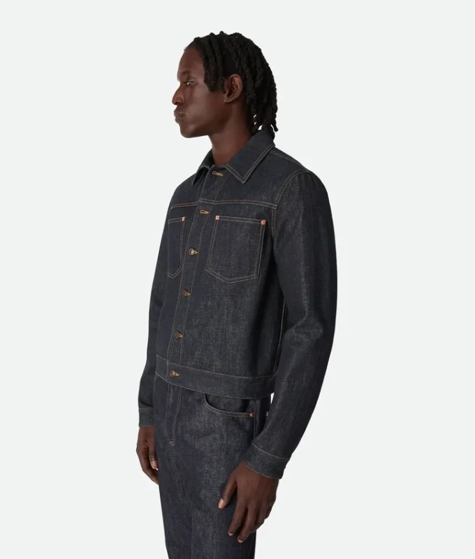 Raw Indigo Denim Jacket