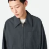 Resinated Cotton Blouson