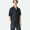 Rinsed Indigo Straight Denim Shirt