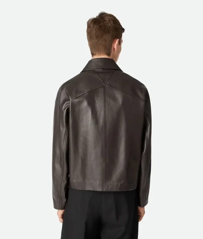 Shiny Leather Blouson