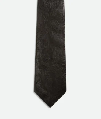 Shiny Leather Tie