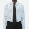 Shiny Leather Tie