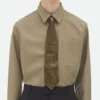 Shiny Leather Tie