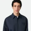 Silk and Cotton Twill Shirt
