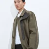 Silk and Nylon Trench Coat