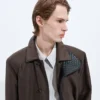 Silk and Nylon Trench Coat