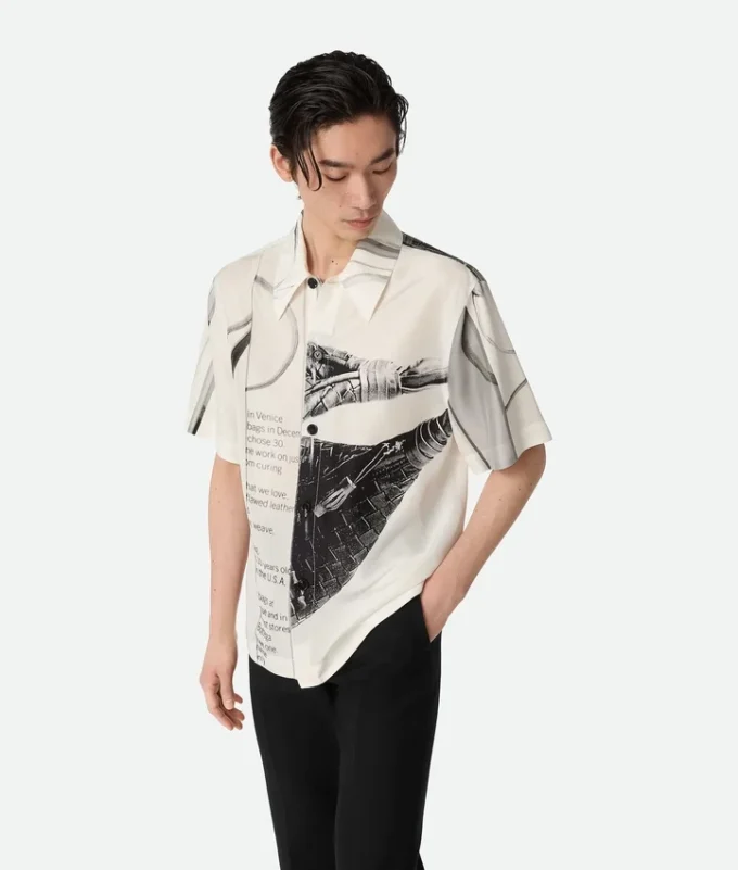Silk Printed Shirt