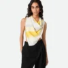 Silk Twill Striped Foulard